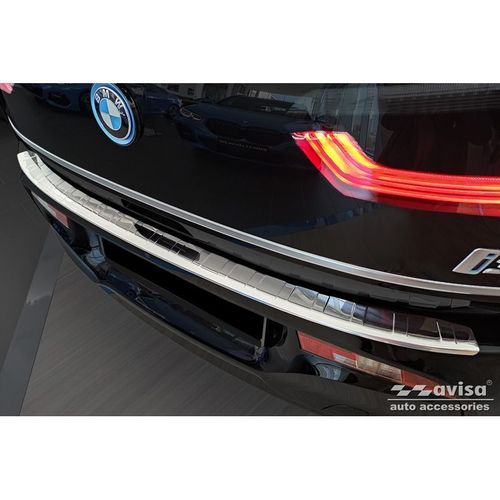 Achterbumper beschermlijst RVS BMW i3 (i01) Facelift 2017- RIBS