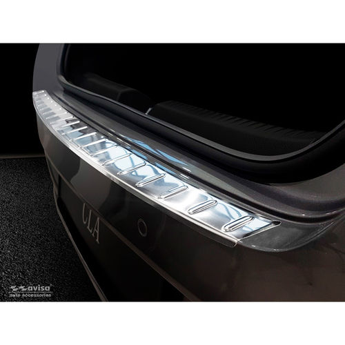 Achterbumper beschermlijst RVS Mercedes CLA II (X118) Shooting Brake 2019- RIBS