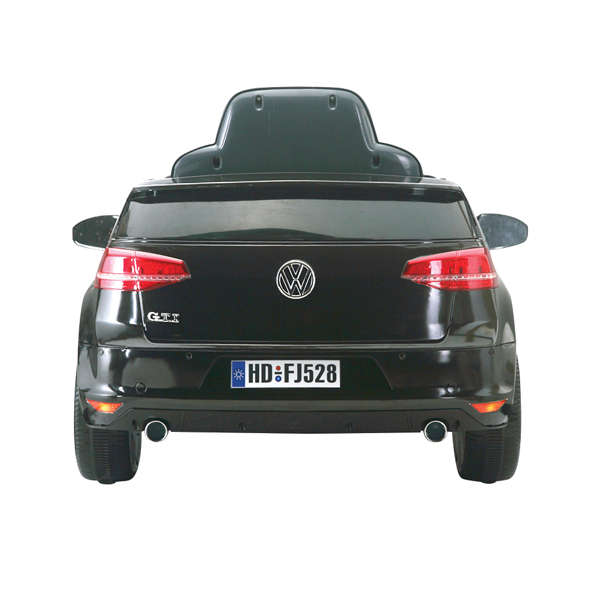 Scorch vrijgesteld Zakenman Accu-Auto VW Golf GTi Zwart - 12V - incl. SD en afstandsbediening