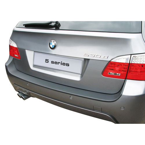ABS Achterbumper beschermlijst BMW 5-Serie E61 Touring 2003-2010 M-Style Zwart