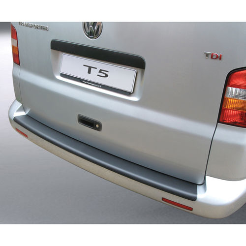 ABS Achterbumper beschermlijst Volkswagen Transporter T5 2003-2012 Zwart