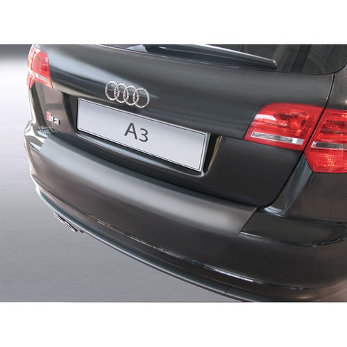ABS Achterbumper beschermlijst Audi A3 8P Sportback 2008-2012 Zwart