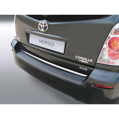 ABS Achterbumper beschermlijst Toyota Corolla Verso 5 deurs 2004-2009 Zwart