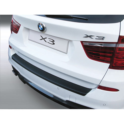 ABS Achterbumper beschermlijst BMW X3 2010-2014 Zwart