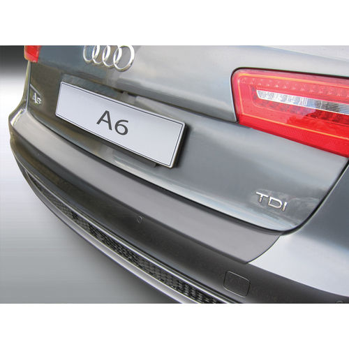 ABS Achterbumper beschermlijst Audi A6 Avant/Allroad 9/2011-8/2014 (excl. S6/RS6) Zwart