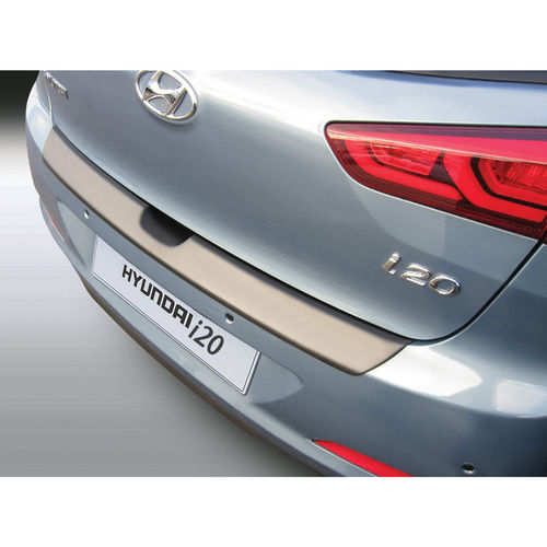 ABS Achterbumper beschermlijst Hyundai i20 5 deurs 2014-2018 Zwart
