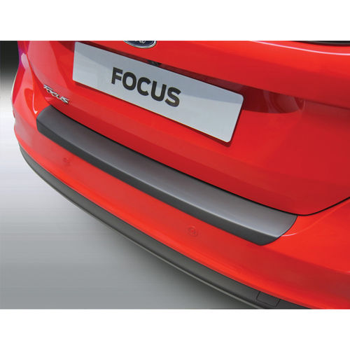 ABS Achterbumper beschermlijst Ford Focus HB 5 deurs 2014-2018 Zwart