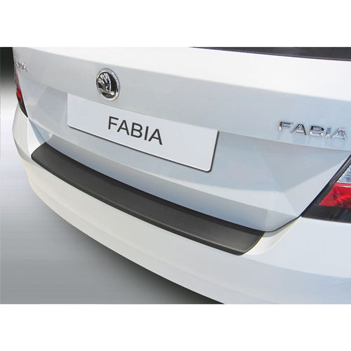 ABS Achterbumper beschermlijst Skoda Fabia 5 deurs 2014-2021 Zwart