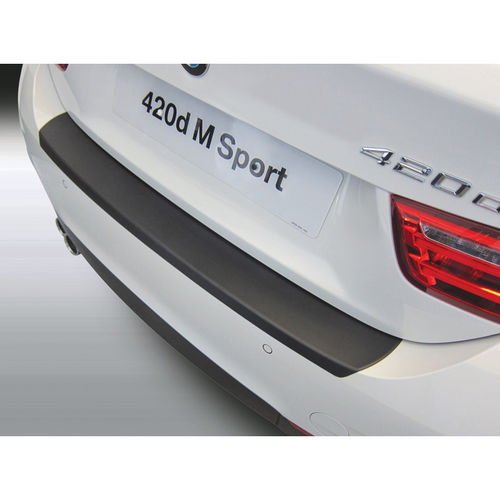 ABS Achterbumper beschermlijst BMW 4-Serie F36 Gran Coupe 2014- 'M-Sport' Zwart