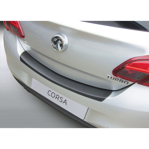 ABS Achterbumper beschermlijst Opel Corsa E 3/5 deurs 2015-2019 Zwart