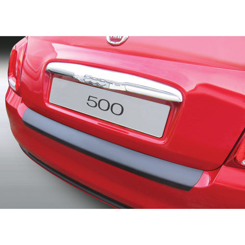 ABS Achterbumper beschermlijst Fiat 500 7/2015- Zwart