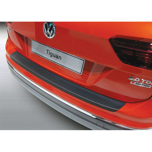 ABS Achterbumper beschermlijst Volkswagen Tiguan 4x4 4/2016- Zwart