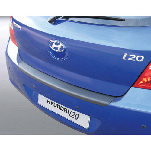 ABS Achterbumper beschermlijst Hyundai i20 5 deurs 2009-2012 Zwart
