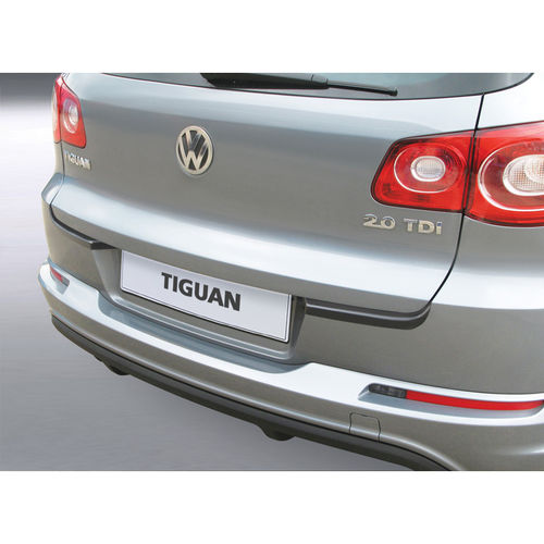ABS Achterbumper beschermlijst Volkswagen Tiguan 2007-2016 Zwart