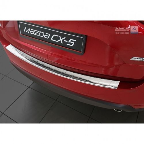 Achterbumper beschermlijst RVS Mazda CX-5 2017- RIBS