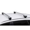 Universele Dakdragerset Twinny Aluminium Fly Bar 124cm voor auto's met open & gesloten reling