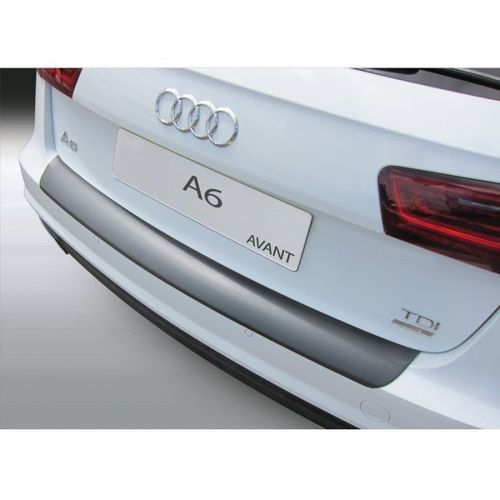 ABS Achterbumper beschermlijst Audi A6 Avant/Allroad/S-Line 6/2016-8/2018 (excl. S6/RS6) Zwart