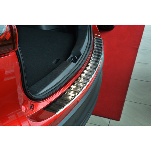 Achterbumper beschermlijst Zwart RVS Mazda CX-5 2012-2017 RIBS