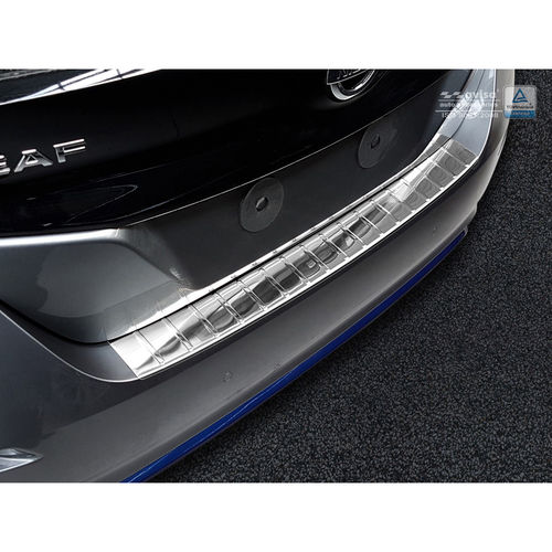 Achterbumper beschermlijst RVS Nissan Leaf 2017- RIBS