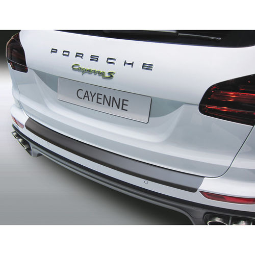 ABS Achterbumper beschermlijst Porsche Cayenne 2014-2017 Zwart