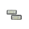 Pasklare LED nummerplaat verlichting - Mini One/Cooper/S/Cabrio R50/R52/R53 2001-2006