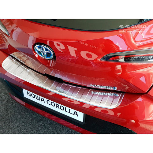 Achterbumper beschermlijst RVS Toyota Corolla XII HB 2019- RIBS