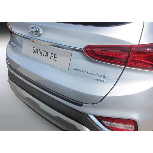 ABS Achterbumper beschermlijst Hyundai Santa Fé 7-Personen 2018-2020 Zwart