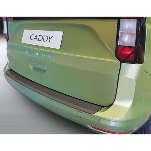 ABS Achterbumper beschermlijst Volkswagen Caddy V Box/MPV 2020- gespoten bumpers Zwart