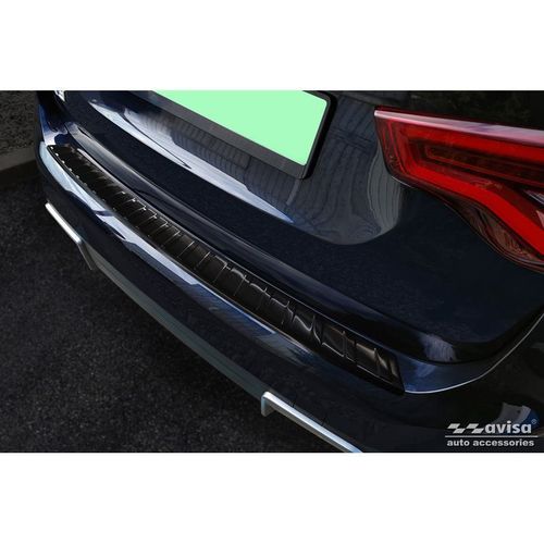 Achterbumper beschermlijst Zwart RVS BMW iX3 (G08) 2020- RIBS
