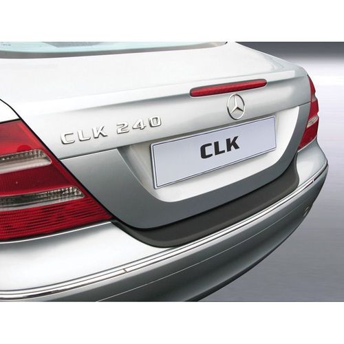 ABS Achterbumper beschermlijst Mercedes CLK 2005-2009 Zwart
